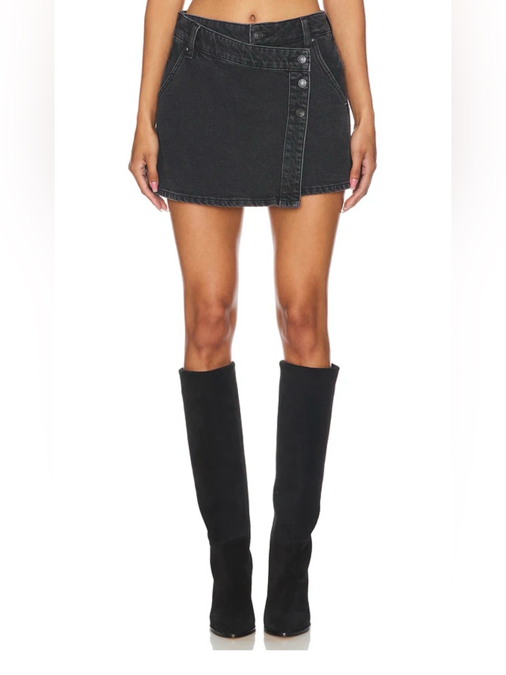 NWT We The People by Free People Wynn Denim Skirt